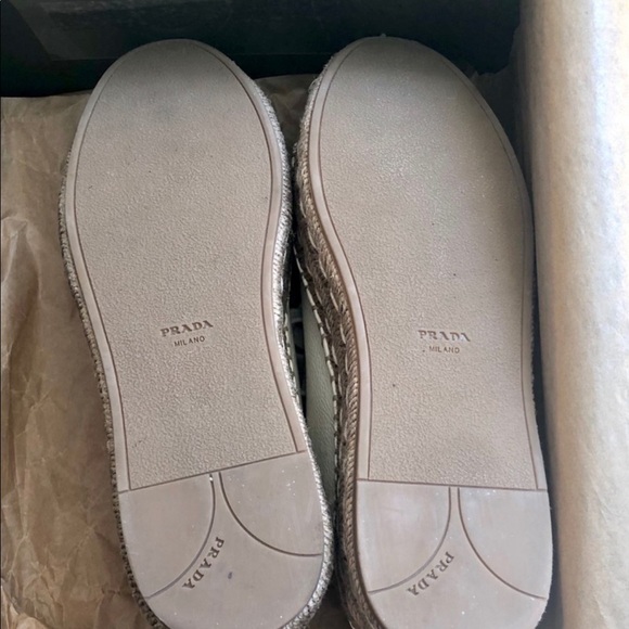 PRADA Leather Espadrilles - Picture 5 of 9